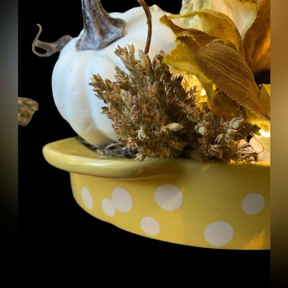 NEW Fall Centerpiece | fall decor | handmade | Pumpkin Arrangement | Lighted - Picture 10 of 10